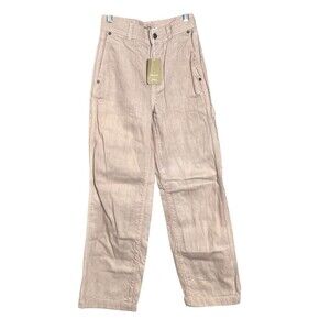 Madewell x MN Dye Studio Perfect Vintage Wide-Leg Carpenter Jean in Shaded Pink